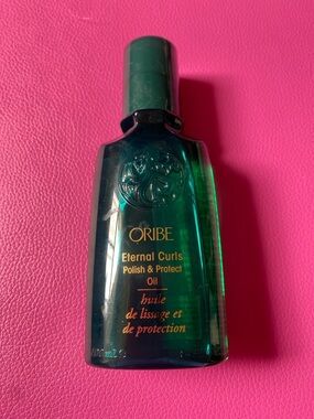 Oribe Eternal Curls Polish & Protect Oil — Green Bottle with Gold Lettering
